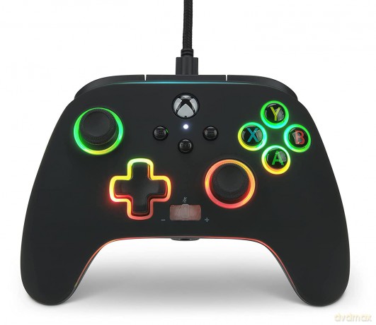 PowerA Enhanced Wired Xbox X Controller - Spectra Infinity [GRA XBOX SERIES X]