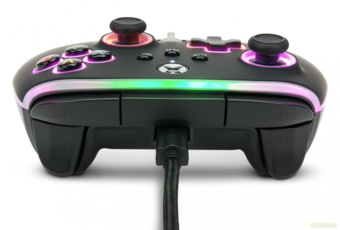 PowerA Enhanced Wired Xbox X Controller - Spectra Infinity [GRA XBOX SERIES X]