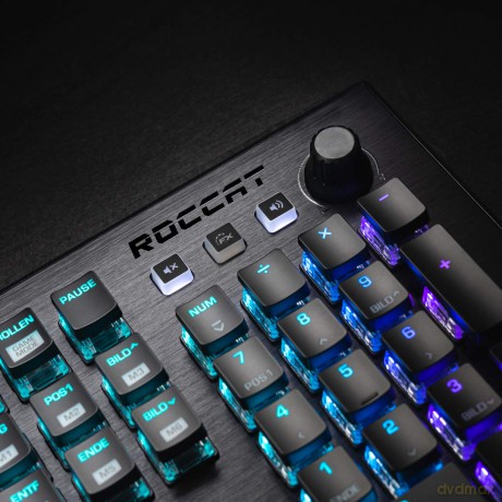 Roccat Vulcan 121 Tactile Keyboard (UK Layout) (Black)