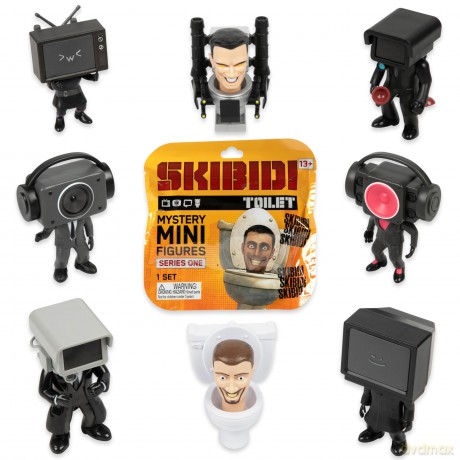 Skibidi Toilet - Mini Mystery Figures