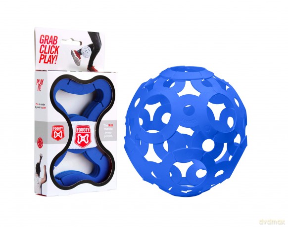 SmartGames - Foooty Ball (Blue) Flat Pocket Football