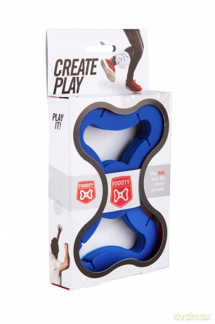 SmartGames - Foooty Ball (Blue) Flat Pocket Football