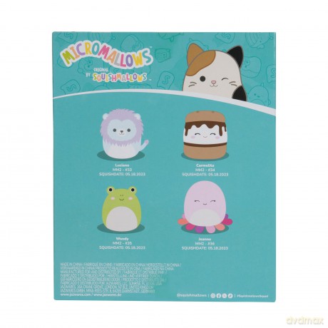 Squishmallows - 4 Pack Plush (Micromallows 2.5" Squishmallows 4 Pack)