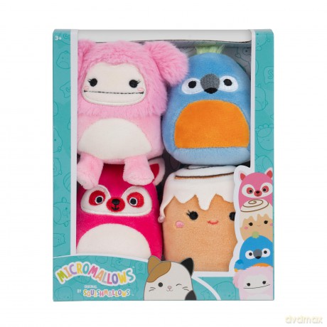 Squishmallows - 4 Pack Plush (Micromallows 2.5" Squishmallows 4 Pack)