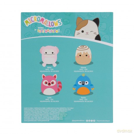 Squishmallows - 4 Pack Plush (Micromallows 2.5" Squishmallows 4 Pack)