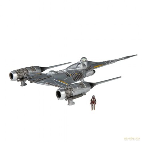 Star Wars - Micro Galaxy Squadron - 5inch Mando Starfighter with fig
