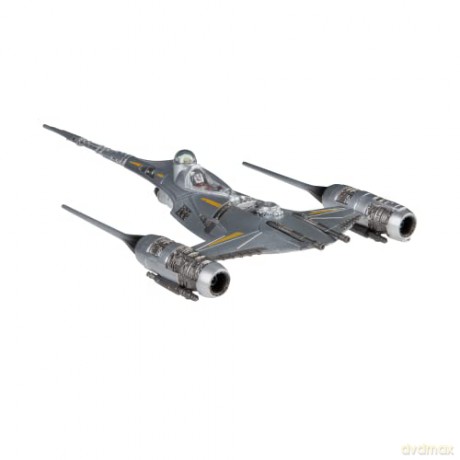 Star Wars - Micro Galaxy Squadron - 5inch Mando Starfighter with fig