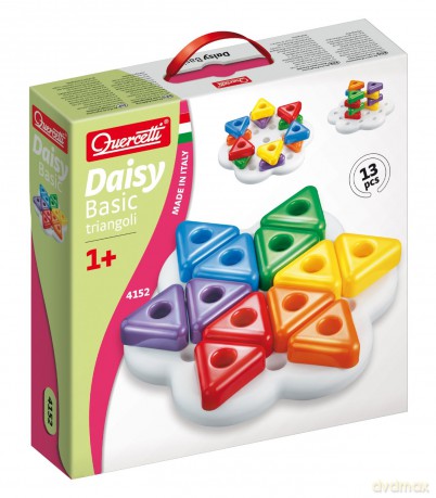 Układanka Daisy Basic Trójkąty 13 Elementów [ZABAWKA]