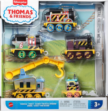 Thomas and Friends - Small Diecast Construction Crew - 5 Pack