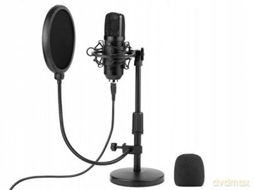 Tracer Premium Pro USB Microphone - Black