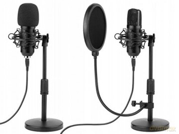 Tracer Premium Pro USB Microphone - Black