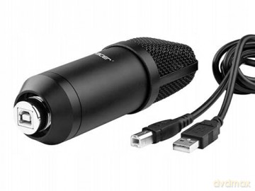 Tracer Premium Pro USB Microphone - Black
