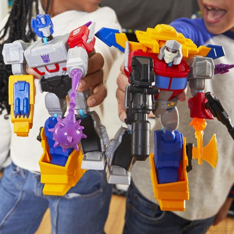 Transformers Mixmashers - DLX Megatron Figure