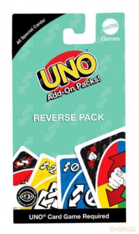 Uno - Add-On Packs (Reverse Pack) [GRA PLANSZOWA]