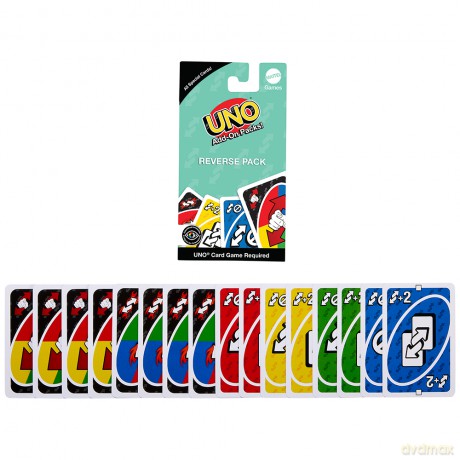 Uno - Add-On Packs (Reverse Pack) [GRA PLANSZOWA]