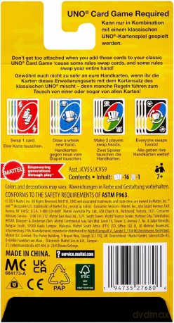 Uno - Add-On Packs (Swap Pack) [GRA PLANSZOWA]