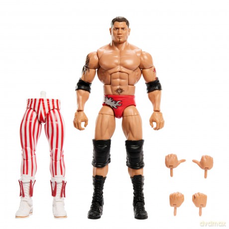 WWE - Elite Collection Royal Rumble - Batista with Accessory and Virgil Build-a-Figures parts