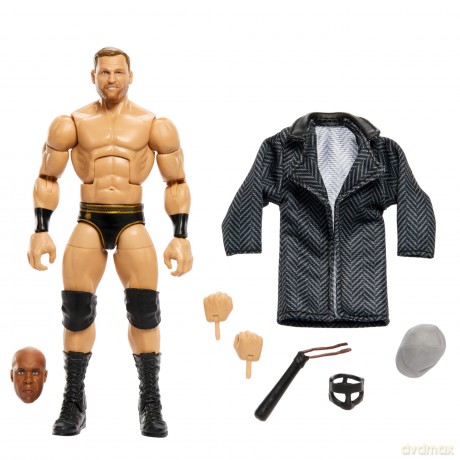 WWE - Elite Collection Royal Rumble - Ridge Holland with Accessory and Virgil Build-a-Figures parts