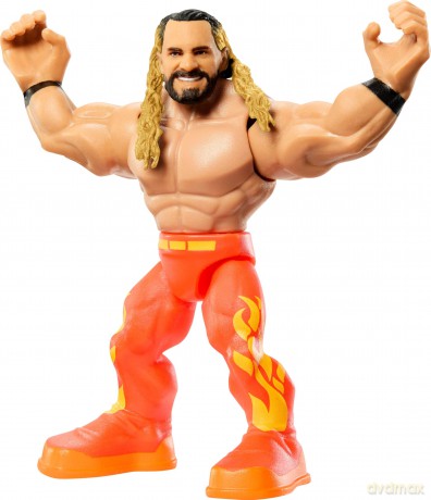 WWE - Knuckle Crunchers Rebound Ring Playset inc 2.5" Seth Rollins