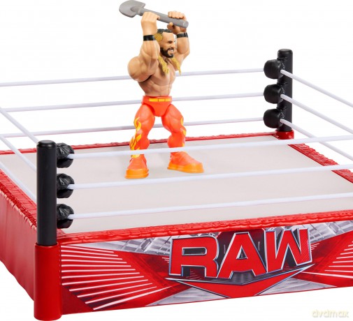 WWE - Knuckle Crunchers Rebound Ring Playset inc 2.5" Seth Rollins