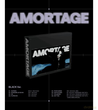 Jisoo: Amortage (Limited Box - Black/Fade) [CD]