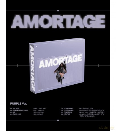 Jisoo: Amortage (Limited Box - Purple/Bloom) [CD]