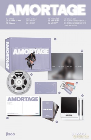 Jisoo: Amortage (Limited Box - Purple/Bloom) [CD]