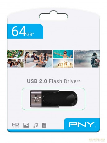 64Gb Usb2.0 Attache4 Fd64Gatt4-Ef