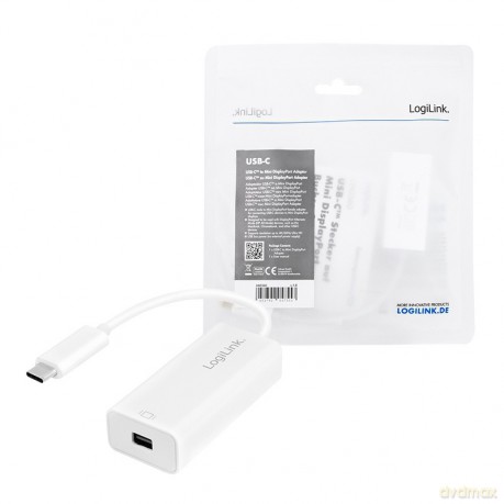 Adapter USB-C do mini DisplayPort, 4K/60Hz