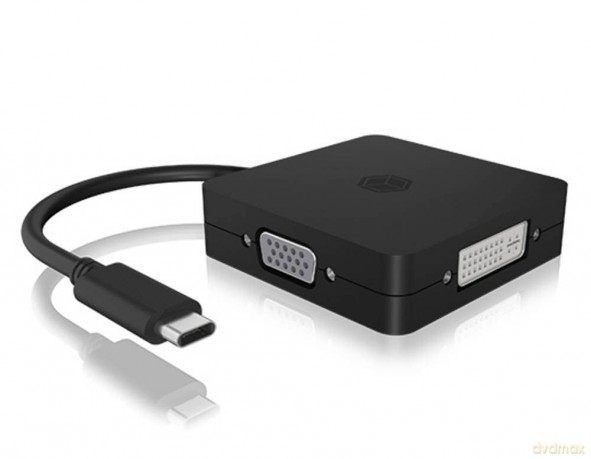 Adapter video IB-DK1104-C 4w1 USB TYPE-C