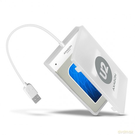 ADSA-1S Adapter USB 2.0 SATA do szybkiego przyłączenia 2.5" SSD/HDD Z pudełkiem