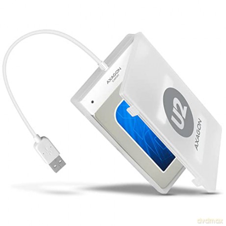 ADSA-1S Adapter USB 2.0 SATA do szybkiego przyłączenia 2.5" SSD/HDD Z pudełkiem