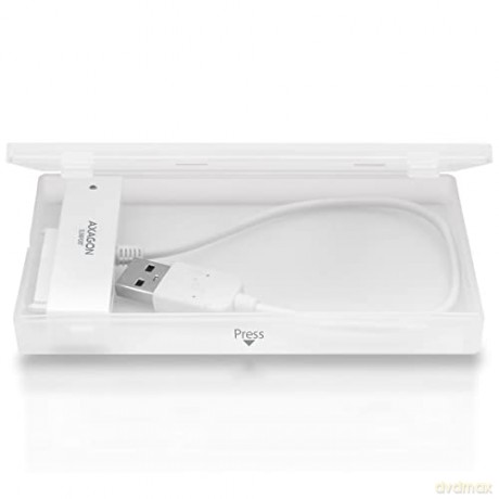 ADSA-1S Adapter USB 2.0 SATA do szybkiego przyłączenia 2.5" SSD/HDD Z pudełkiem