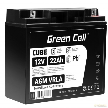 Akumulator AGM VRLA 12V 22Ah