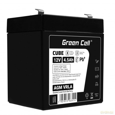 Akumulator AGM VRLA 12V 4.5Ah