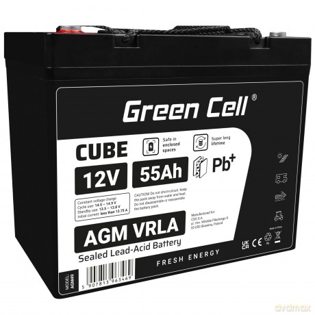 Akumulator AGM VRLA 12V 55Ah