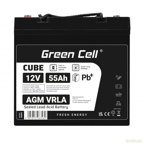 Akumulator AGM VRLA 12V 55Ah