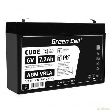 Akumulator AGM VRLA 6V 7.2Ah
