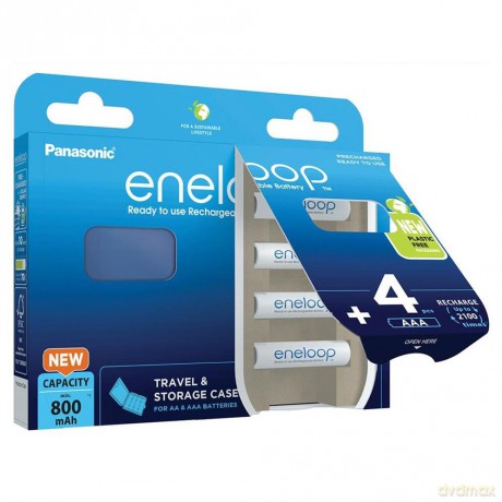 Akumulator Eneloop AAA 800 mAh 4 szt + pudełko