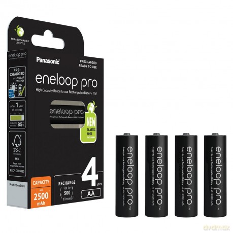 Akumulator Eneloop Pro AA 2500 mAh 4 sztuki