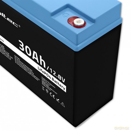 Akumulator LiFePO4 Litowo-Żelazowo-Fosforanowy | 12.8V | 30Ah | 384Wh | BMS