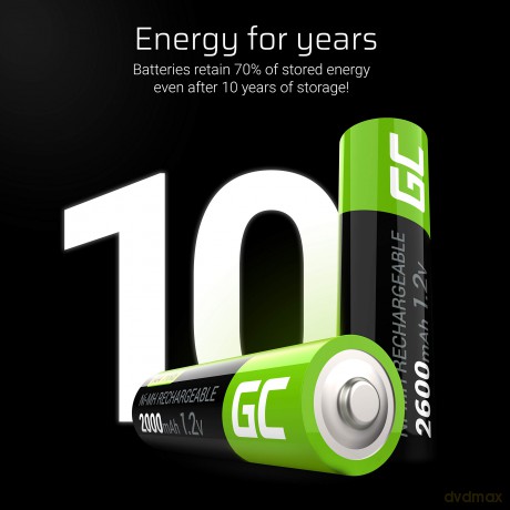 Akumulatorki Paluszki 4x AA R6 2600mAh
