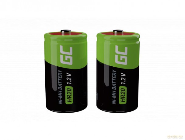 Akumulatorki R20 8000mAh 4 sztuki