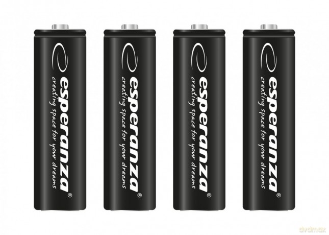 Akumulatory NI-MH AA 2600mAh 4szt. czarne