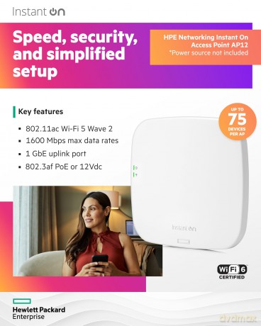 ARUBA Instant On AP 12 (RW) AP R2X01A