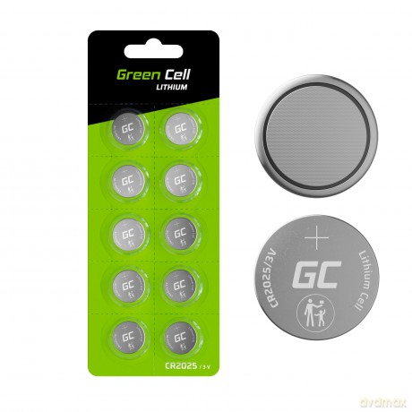 Bateria guzikowa 10x CR2025 3V Litowa 160mAh