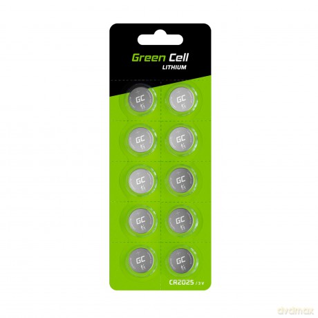 Bateria guzikowa 10x CR2025 3V Litowa 160mAh