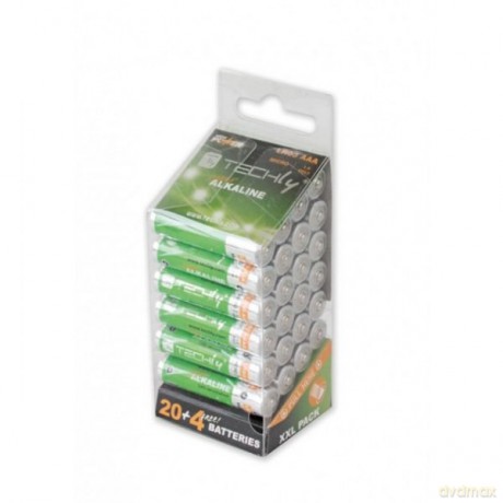Baterie alkaliczne LR03 AAA 24szt,(IBT-LR03T24B)