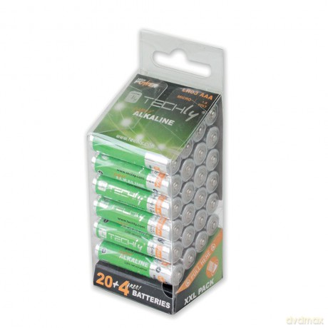Baterie alkaliczne LR03 AAA 24szt,(IBT-LR03T24B)