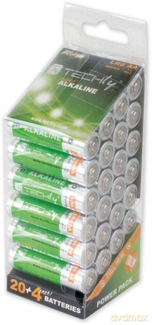 Baterie alkaliczne LR06 AA 24szt, (IBT-LR06T24B)